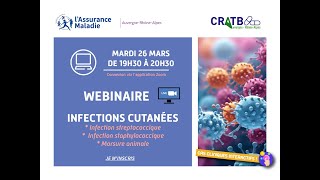 Webinaire infections cutanées bactériennes [upl. by Lissy]