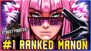 Akutagwa  1 Ranked Manon Showdown Street Fighter 6 [upl. by Ridan]