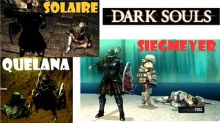 Dark Souls guia Final de las historias de Solaire Quelana y Siegmeyer  EP42 [upl. by Rick]