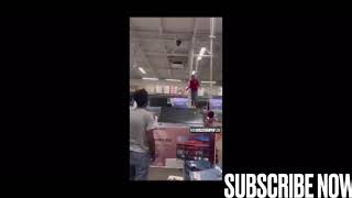 Special needs kid destroys Walmart store [upl. by Ahsitel]