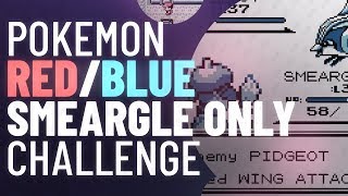 Smeargle Only Challenge  Pokemon RedBlue [upl. by Steele]