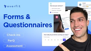 Easy Checkin and Feedback Collection with Everfits Forms amp Questionnaires [upl. by Teirrah]