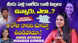 Serial Actress Nisarga Gowda Exclusive Interview  Nindu Noorella Saavasam Nani Inti Guttu  Hittv [upl. by Liamsi]