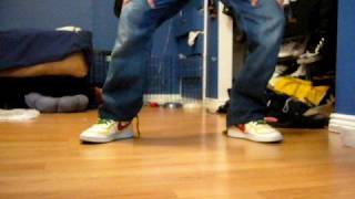 How To Hip Hop Dance  HealToe Flick and Gliding [upl. by Lehar]