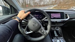 2023 Opel Grandland 12 Turbo 130 HP  POV Test Drive 152  POV Driver TV [upl. by Nosaes]