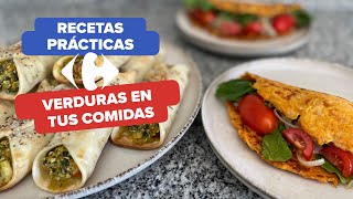 ¿Querés incorporar verduras a tus comidas No te pierdas estas opciones [upl. by Zacharias]