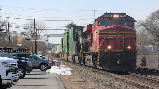 An awesome day on the NS Reading Line ft ex CEFX 8114 OG NS HH KCS amp 4001 22424 [upl. by Berny956]