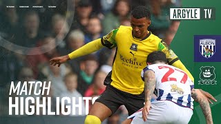 West Bromwich Albion v Plymouth Argyle Highlights [upl. by Ormiston]