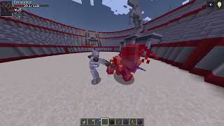 Minecraft Java Mob battle reworked Mutant skeleton VS LEnders cataclysm miniboss [upl. by Attecnoc]