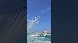 Blue Angels Thunderbirds Super Delta pensacolabeach blueangels pensacola thunderbirds travel [upl. by Let]