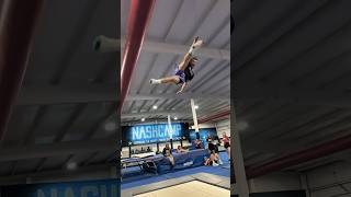 💭 Trampoline Cheer Baskets 🧞‍♂️ cheerleader flying trampoline [upl. by Werd]