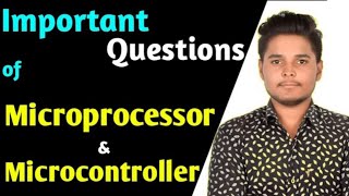 Microprocessor and microcontroller important questions  EC  5th Semester [upl. by Adnahsal256]