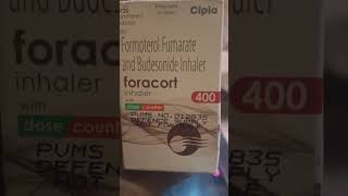 Foracort inhaler 400  formoterol fumarate and budesonide inhalerअस्थिमा के लिए [upl. by Eenahpets]