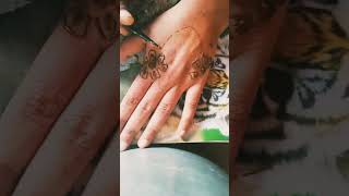 Dipawali sepisha and easy trick mehndi design for you henna mehndidesign fun short hennadesign [upl. by Sparke]