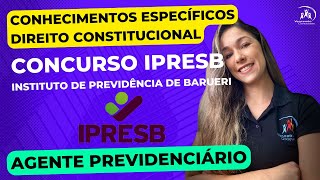 11  Concurso IPRESB  Barueri  Agente Previdenciário  Conhecimentos Específicos [upl. by Nosredna]