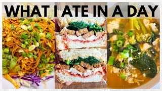 WHAT I EAT IN A DAY  VEGAN  Healthy Lifestyle Tips [upl. by Spielman]