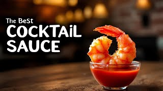 The BEST Cocktail Sauce with Shrimp [upl. by Hollander232]