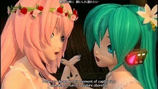 60fps Full風 Magnet マグネットHatsune Miku Megurine Luka 初音ミク 巡音ルカ DIVA English lyrics romaji subtitles [upl. by Eaton986]