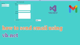 how to send email using vbnet  2024 [upl. by Spenser190]