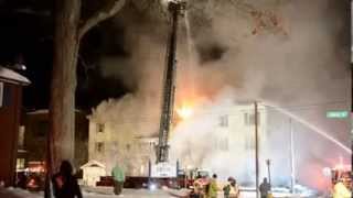 Meadville Pa Fire 1282014 [upl. by Adanama]