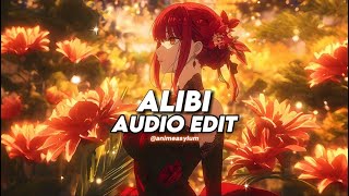 Alibi Slowed edit audio [upl. by Aramas]