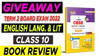 Vidya Maxx Marks Class 10 Term 2 CBSE Question Bank ENGLISH LANGUAGE amp LITERATURE 2022 Board Exam [upl. by Dlanar786]