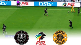 🔴ORLANDO PIRATES vs KAIZER CHIEFS SOWETO DERBY 2024 ⚽ DSTV PREMIERSHIP 2324 FOOTBALL GAME PES 2021 [upl. by Lamoree]