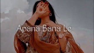 Apana Bana Le  Lofi slowed Reverb   apanabanale  lofi [upl. by Egroej]