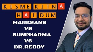 Rocket pharma stock Marksans Pharma VS Sun Pharma VS DrReddy [upl. by Enimrac]