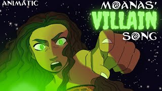 MOANAS’ VILLAIN SONG  How Far I’ll Go ANIMATIC  Minor Key  Disney cover [upl. by Zoi]