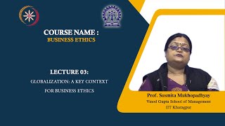 Lecture 3 Globalization a key context for Business Ethics [upl. by Ariaek518]