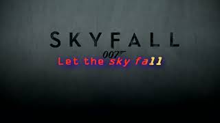 SKYFALL by Adele Karaoke [upl. by Annyl]