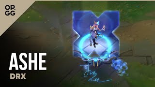 DRX Ashe – OPGG Skin Review – League of Legends [upl. by Daren422]