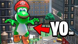 ¿¡ Me puedo pasar Mario Odyssey siendo YOSHI [upl. by Sevik]