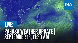 LIVE Pagasa holds press briefing on Severe Tropical Storm Bebinca  September 13 [upl. by Mortimer615]