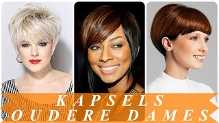 Kapsels die je jonger maken voor oudere dames de lente 2018 [upl. by Keane641]