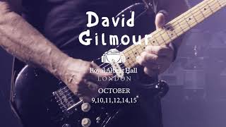 David Gilmour  London Shows Announced royalalberthall [upl. by Ronda]