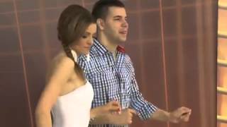 Jelena Kostov i Petar Mitic  Nemoj da me molis  Nedelja plus  TV Kcn3 2012 [upl. by Ahilam]