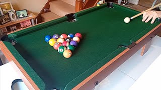 8 ball pool run on 3ft pool table [upl. by Maltzman]