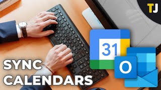 How To Sync Google Calendar with Outlook [upl. by Naeloj]