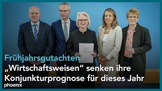 BPK Frühjahrsgutachten 2024 der quotWirtschaftsweisenquot  150524 [upl. by Goss]