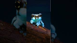 Amazon Milk Frog  Facts About Frog l didyouknowfacts animalcuriosities animalshorts [upl. by Thurber]