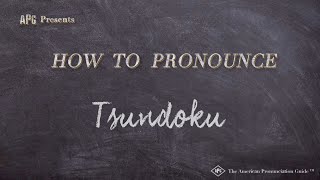 How to Pronounce Tsundoku Real Life Examples [upl. by Charity]