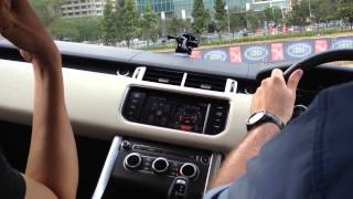 Land Rover 30 L V6 offroad driving experience at ESS Act1 Singapore [upl. by Lebatsirhc879]