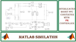 INTERLEAVED BOOST PFC CONVERTER WITH PR CONTROLLER  MATLAB SIMULATION  TECH SIMULATOR [upl. by Pellegrini]