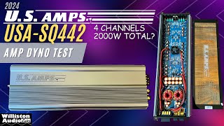 The Four Channel Class AB Monster from US Amps  USASQ442 Amp Dyno Test and Review [upl. by Sawtelle703]