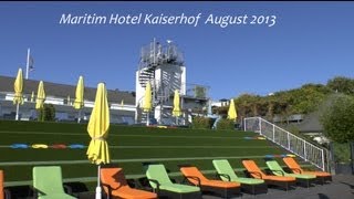 Urlaub im Maritim Hotel Kaiserhof im Kaiserbad Heringsdorf Usedom im August 2013 von tubehorst1 [upl. by Iclek]