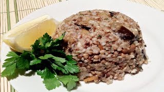 Patlıcanlı karabuğday pilavı vegan tarifi [upl. by Stroud]