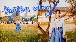 seoul ikseon gyeongbokgung amp gwangjang markets  korea vlogs [upl. by Aw]