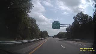 Drive on I81 from Raphine VA to Christiansbug VA [upl. by Ativla]